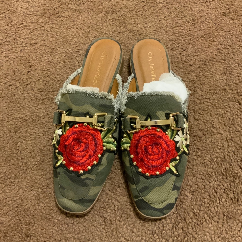 Rose camouflage Slippers
